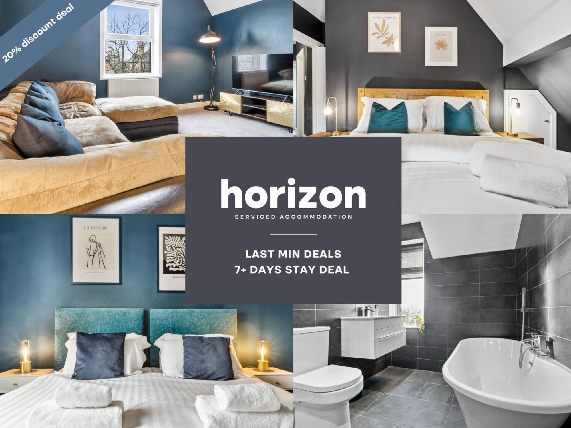 Free Parking - Penthouse - Business Stays - Relocating - St Harrogate Dış mekan fotoğraf